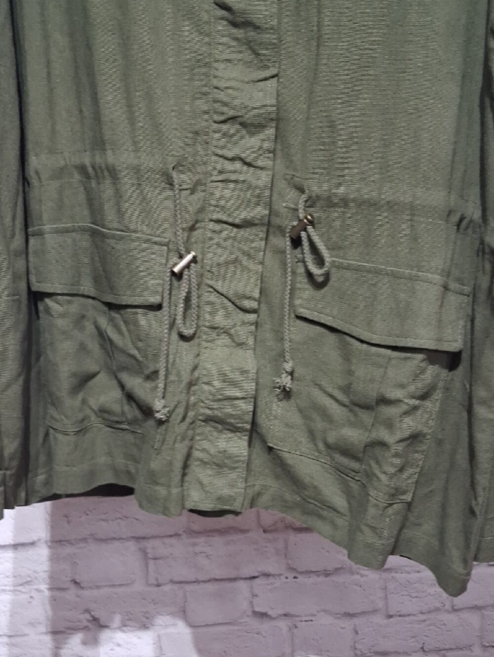 BearPaw Olive Utility Jacket - Picture 3 of 7